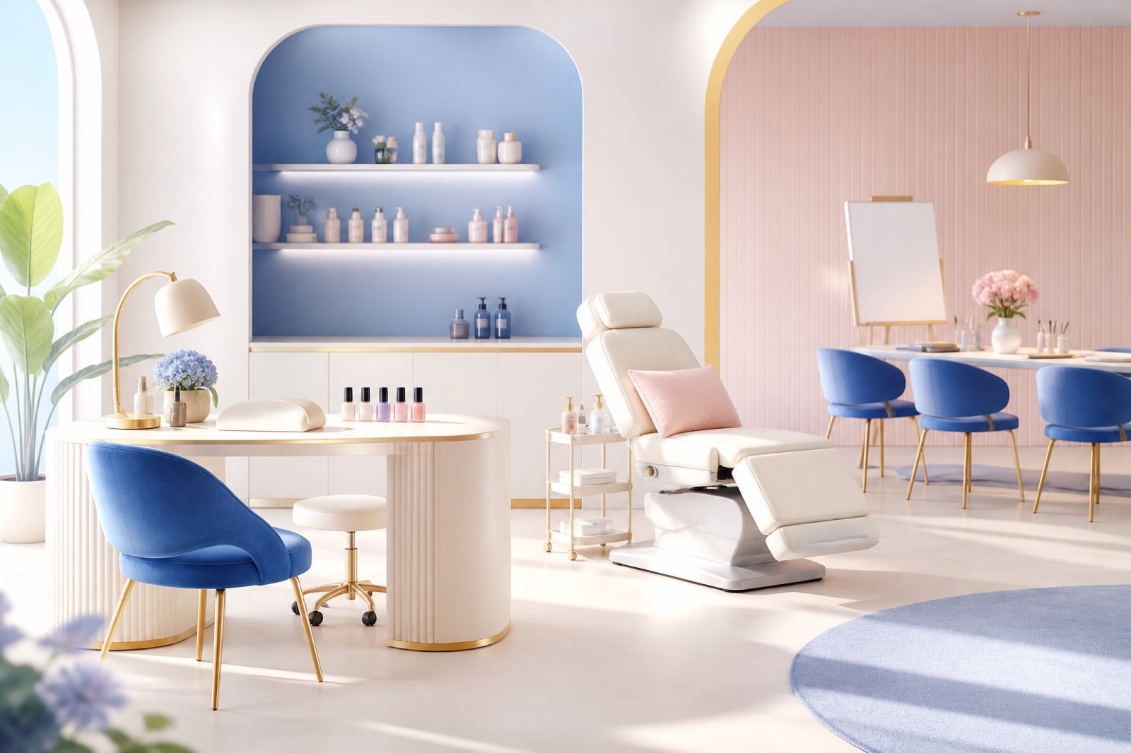 Beauty & wellness business using PopUsIn