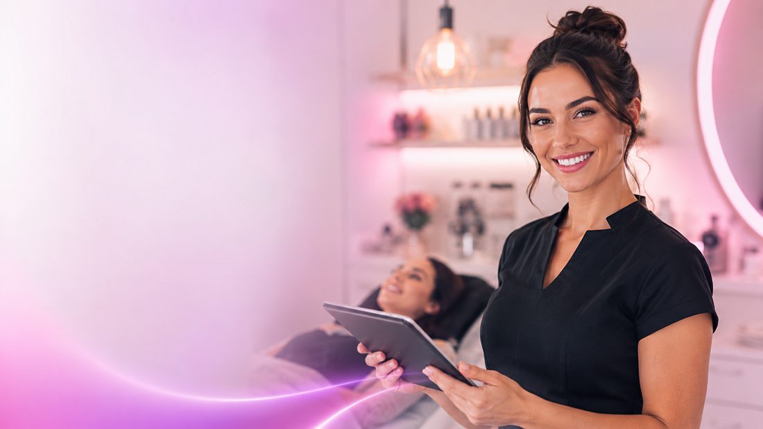 Beauty & wellness business using PopUsIn