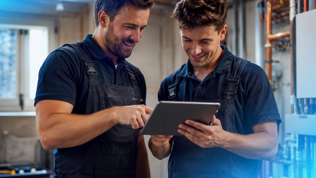 Trades & field service business using PopUsIn